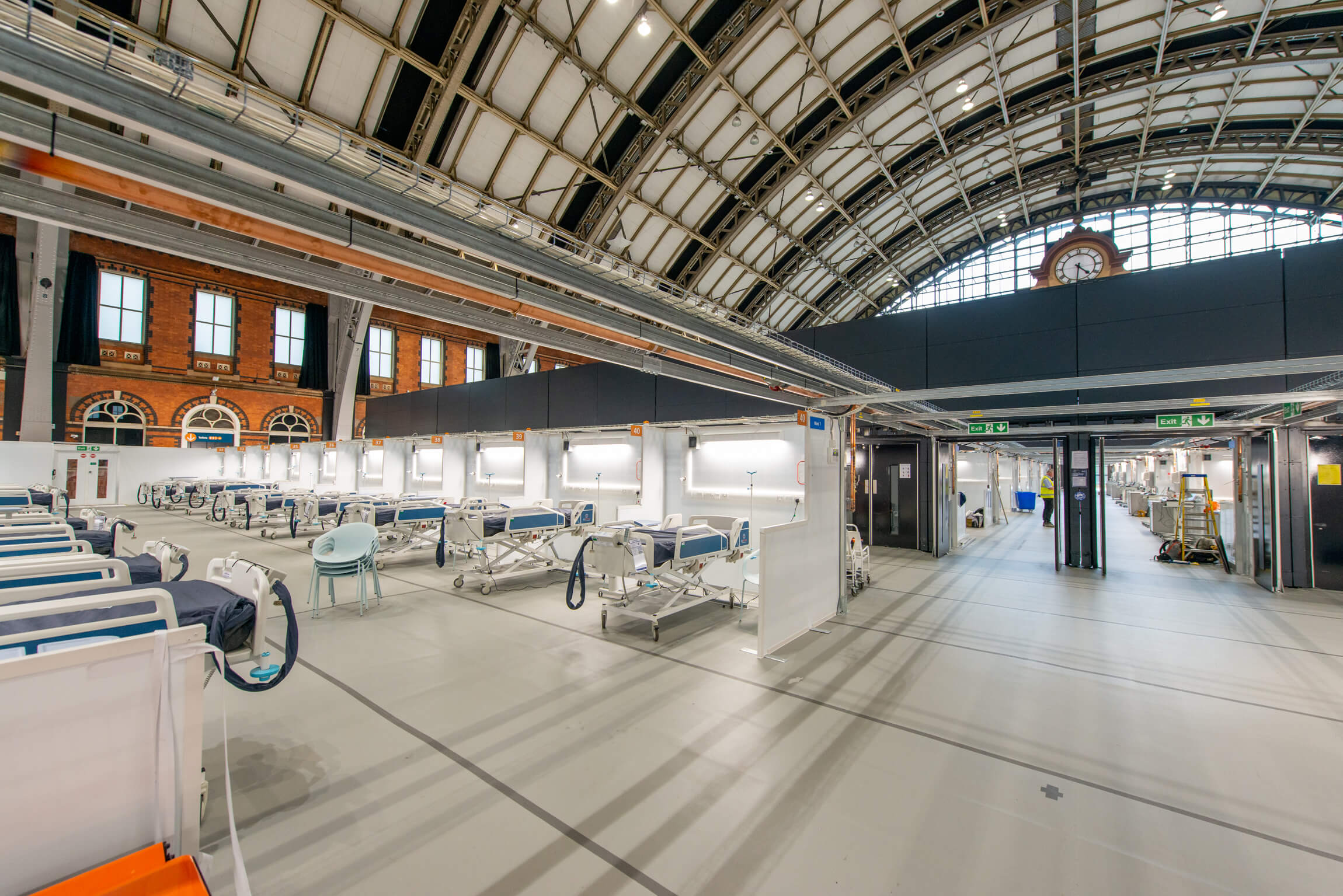 JCS Work Around The Clock On Nightingale Hospital Projects